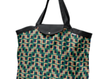 Tote bag with a zip carré d'art