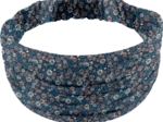 Headscarf headband- child size paquerette marine