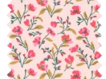 Cotton fabric ex2630 ecru red clearing
