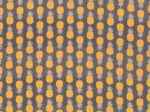 Cotton fabric pineapple