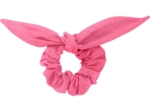 Bunny ear Scrunchie glittery pink