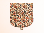 Flap of small shoulder bag plumes d'été