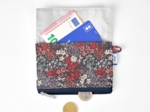 Mini coin purse pouch jardin d'aurore