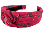 Large Crossed Headband féérie fuchsia