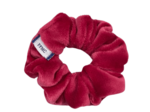 Small scrunchie fuchsia velvet