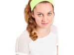 Stretch jersey headband  anise a0