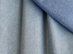 Cotton canvas fabric iridescent denim