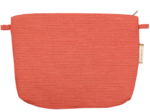 Coton clutch bag coral lurex gauze