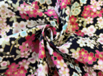 Cotton fabric ex2616 kyoto flower
