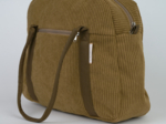 Bowling bag  brown large corduroy