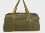Sac week-end khaki large corduroy
