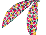 Long tail scrunchie agrumes pop