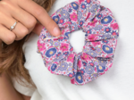 Scrunchie ex2543 lavandula fuchsia