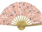 Hand-held fan oiseau bandana