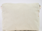 Large shoulder bag base white large corduroy