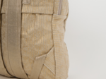 Foldable rucksack Gaby gold large corduroy