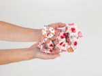 Scrunchie petits coeurs