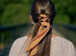 Long tail scrunchie shanti