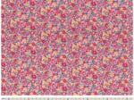 1 m fabric coupon cocktail de fleurs
