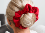 Scrunchie red velvet