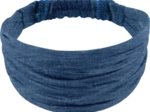 Headscarf headband- child size light denim