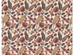 35cm coated fabric coupon plumes d'été