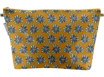 Cosmetic bag with flap aniseed star