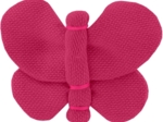 Butterfly hair clip fuschia