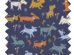 1 m fabric coupon copain canin