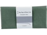 Coupon tissu 50 cm green gauze