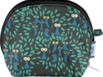 gusset coin purse chouettes
