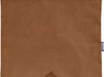 Square flap of saddle bag  suédine fauve