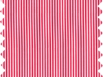 Cotton fabric ex2225 mini red stripes