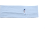 Stretch jersey headband  bleu ciel