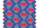 Cotton fabric ex2544 shanti blue