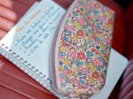 Pencil case mille et une fleurs