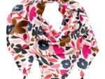 Pom pom scarf champ floral