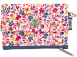 zipper pouch card purse lianes printanieres