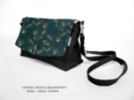 Flap of shoulder bag   vegetalis