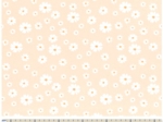 Cotton fabric ex2504 pink powder daisies