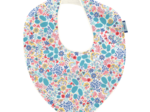 bandana bib champêtre bleuté