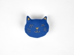 Meow hair slide navy blue