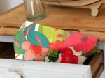 Glasses case fleurs des iles
