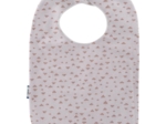 Bib - Baby size gray copper triangle