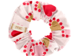 Small scrunchie petits coeurs