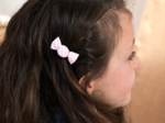 Mini sweet hairslide pink gingham