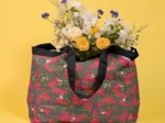 Tote bag with a zip ballet merveilleux