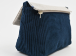 Base of shoulder bag large navy orduroy