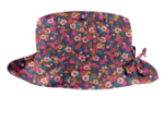 Rain hat adjustable-size T3 hippie fleurie