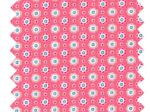 Cotton fabric small flowers pink blusher